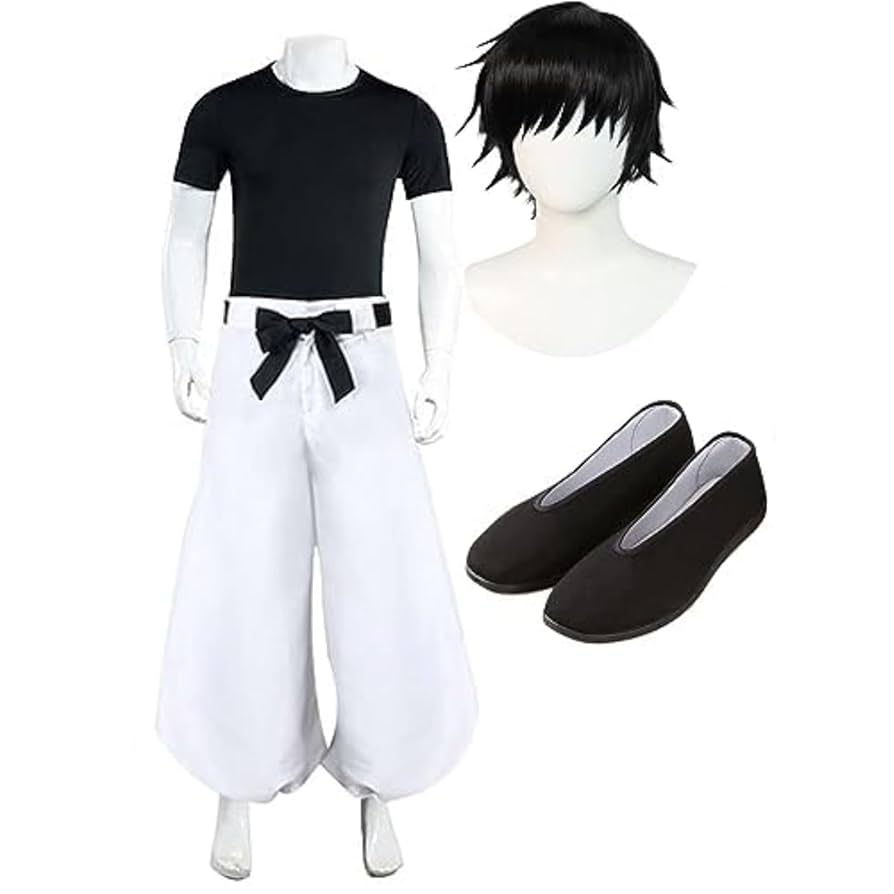 Amazon.co.jp: [Acosdary]伏黒甚爾 コスプレ衣装 ウィッグ 靴